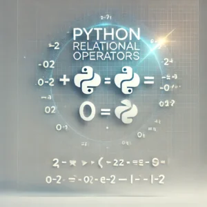 Python Relational Operators